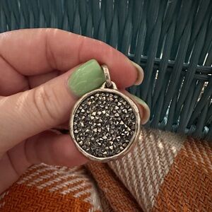Waxing Poetic pendant